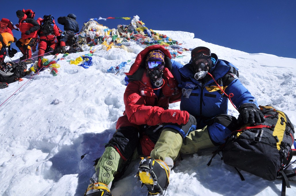 Everest Summit, Fred & Kurt May 19, 2012