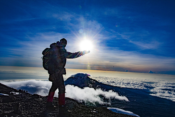 Mountaineering for Spiritual Health